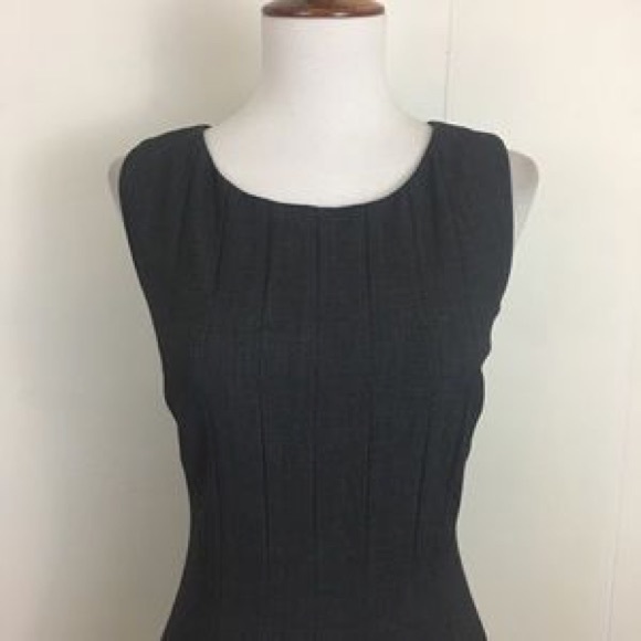 Calvin Klein Crew Neck Seamed Dress - Picture 3 of 7